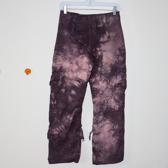 Cargo Pants - Faded Grey & Pink - Picture 2 of 8